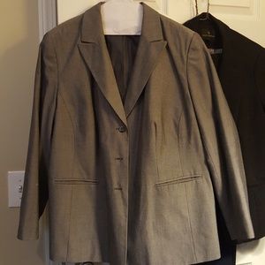 Silver Three Piece Suit